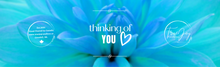 Load image into Gallery viewer, Thinking of you (blue floral)
